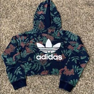 Adidas Crop top hoodie